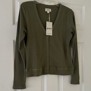 Pact Women’s Caper Noa Baby Cardigan (M) 100% Organic Cotton